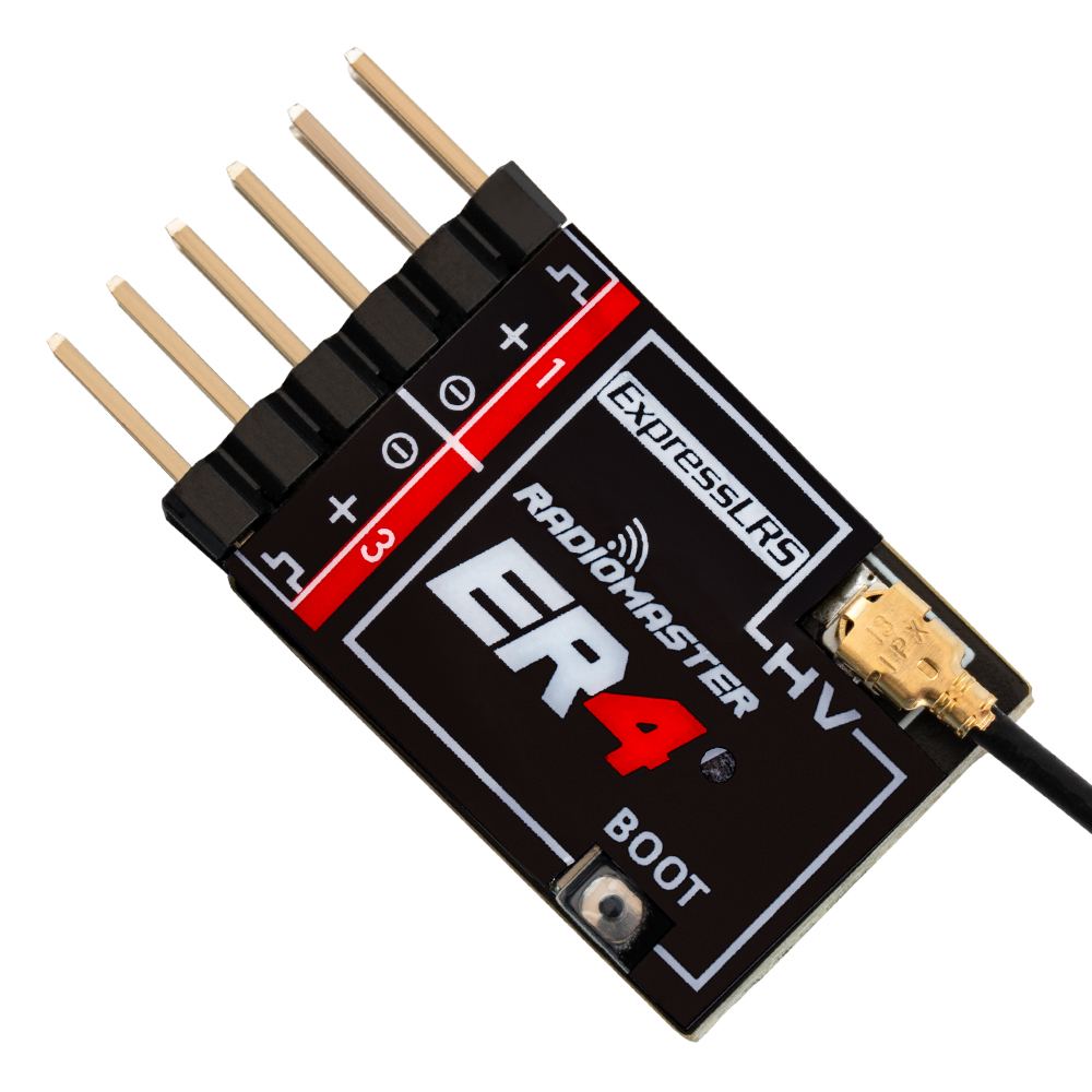 Radiomaster Ranger 2.4Ghz Elrs Module - Radiomaster-ER4 expresslrs pwmレシーバー、2.4ghz 4ch、10mw、小型航空機ボート用