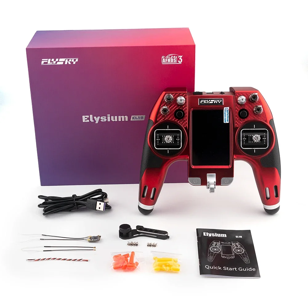FLYSKY EL18 2.4G AFHDS3 EdgeTX - Flysky El18 Radio Transmitter のレビューと価格